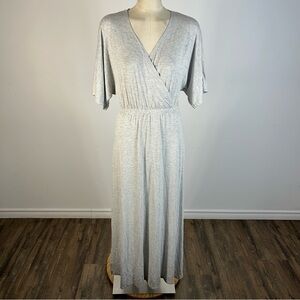 ❤️ GAP Light Gray Maxi Dress M